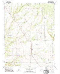 Cahone Colorado Historical topographic map, 1:24000 scale, 7.5 X 7.5 Minute, Year 1994