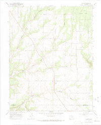 Cahone Colorado Historical topographic map, 1:24000 scale, 7.5 X 7.5 Minute, Year 1965