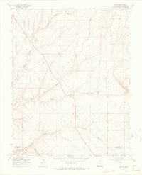 Cahone Colorado Historical topographic map, 1:24000 scale, 7.5 X 7.5 Minute, Year 1965