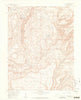Calamity Mesa Colorado Historical topographic map, 1:24000 scale, 7.5 X 7.5 Minute, Year 1960