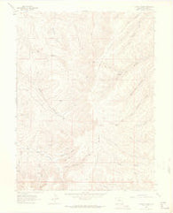 Calamity Ridge Colorado Historical topographic map, 1:24000 scale, 7.5 X 7.5 Minute, Year 1962