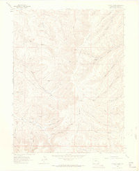 Calamity Ridge Colorado Historical topographic map, 1:24000 scale, 7.5 X 7.5 Minute, Year 1962