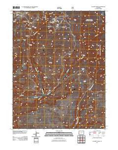 Calamity Mesa Colorado Historical topographic map, 1:24000 scale, 7.5 X 7.5 Minute, Year 2011