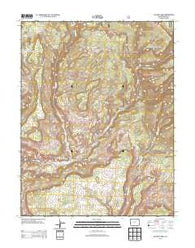 Calamity Mesa Colorado Historical topographic map, 1:24000 scale, 7.5 X 7.5 Minute, Year 2013