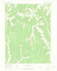 Calf Canyon Colorado Historical topographic map, 1:24000 scale, 7.5 X 7.5 Minute, Year 1964