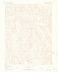 Calf Canyon Colorado Historical topographic map, 1:24000 scale, 7.5 X 7.5 Minute, Year 1964
