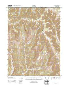 Calf Canyon Colorado Historical topographic map, 1:24000 scale, 7.5 X 7.5 Minute, Year 2013