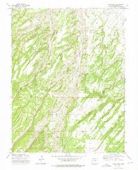 Camel Back Colorado Historical topographic map, 1:24000 scale, 7.5 X 7.5 Minute, Year 1973