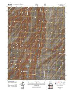 Camel Back Colorado Historical topographic map, 1:24000 scale, 7.5 X 7.5 Minute, Year 2011