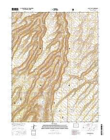 Camel Back Colorado Current topographic map, 1:24000 scale, 7.5 X 7.5 Minute, Year 2016