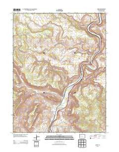 Cameo Colorado Historical topographic map, 1:24000 scale, 7.5 X 7.5 Minute, Year 2013