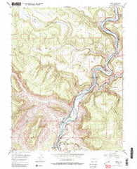 Cameo Colorado Historical topographic map, 1:24000 scale, 7.5 X 7.5 Minute, Year 1955