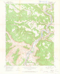 Cameo Colorado Historical topographic map, 1:24000 scale, 7.5 X 7.5 Minute, Year 1955