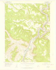 Cameo Colorado Historical topographic map, 1:24000 scale, 7.5 X 7.5 Minute, Year 1955