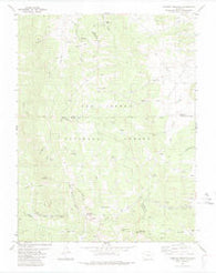 Cameron Mountain Colorado Historical topographic map, 1:24000 scale, 7.5 X 7.5 Minute, Year 1983