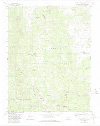 Cameron Mountain Colorado Historical topographic map, 1:24000 scale, 7.5 X 7.5 Minute, Year 1983