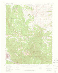 Cameron Mountain Colorado Historical topographic map, 1:62500 scale, 15 X 15 Minute, Year 1956