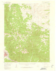 Cameron Mountain Colorado Historical topographic map, 1:62500 scale, 15 X 15 Minute, Year 1956