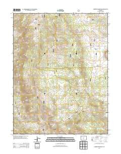 Cameron Mountain Colorado Historical topographic map, 1:24000 scale, 7.5 X 7.5 Minute, Year 2013