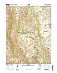 Cameron Mountain Colorado Current topographic map, 1:24000 scale, 7.5 X 7.5 Minute, Year 2016