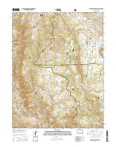Cameron Mountain Colorado Current topographic map, 1:24000 scale, 7.5 X 7.5 Minute, Year 2016