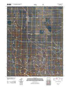 Campo Colorado Historical topographic map, 1:24000 scale, 7.5 X 7.5 Minute, Year 2011