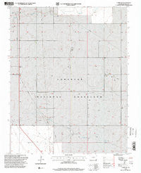 Campo NE Colorado Historical topographic map, 1:24000 scale, 7.5 X 7.5 Minute, Year 1996