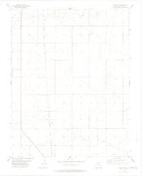 Campo NE Colorado Historical topographic map, 1:24000 scale, 7.5 X 7.5 Minute, Year 1978