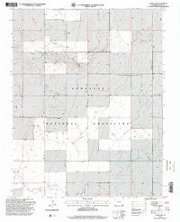 Campo NW Colorado Historical topographic map, 1:24000 scale, 7.5 X 7.5 Minute, Year 1996