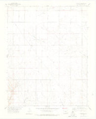 Campo SW Colorado Historical topographic map, 1:24000 scale, 7.5 X 7.5 Minute, Year 1978