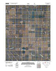 Campo NE Colorado Historical topographic map, 1:24000 scale, 7.5 X 7.5 Minute, Year 2011
