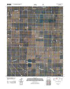 Campo NE Colorado Historical topographic map, 1:24000 scale, 7.5 X 7.5 Minute, Year 2011
