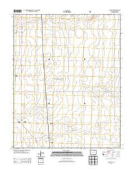 Campo NE Colorado Historical topographic map, 1:24000 scale, 7.5 X 7.5 Minute, Year 2013