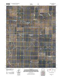 Campo NW Colorado Historical topographic map, 1:24000 scale, 7.5 X 7.5 Minute, Year 2011