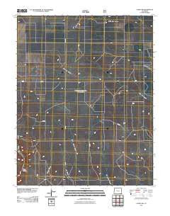 Campo SW Colorado Historical topographic map, 1:24000 scale, 7.5 X 7.5 Minute, Year 2011