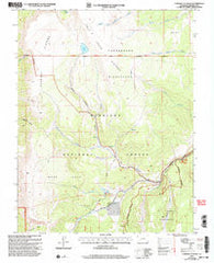 Cannibal Plateau Colorado Historical topographic map, 1:24000 scale, 7.5 X 7.5 Minute, Year 2001