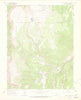 Cannibal Plateau Colorado Historical topographic map, 1:24000 scale, 7.5 X 7.5 Minute, Year 1963