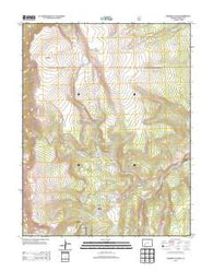 Cannibal Plateau Colorado Historical topographic map, 1:24000 scale, 7.5 X 7.5 Minute, Year 2013