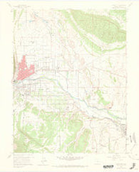 Canon City Colorado Historical topographic map, 1:24000 scale, 7.5 X 7.5 Minute, Year 1959