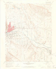 Canon City Colorado Historical topographic map, 1:24000 scale, 7.5 X 7.5 Minute, Year 1959