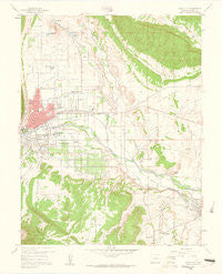 Canon City Colorado Historical topographic map, 1:24000 scale, 7.5 X 7.5 Minute, Year 1959