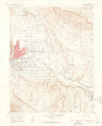Canon City Colorado Historical topographic map, 1:24000 scale, 7.5 X 7.5 Minute, Year 1959