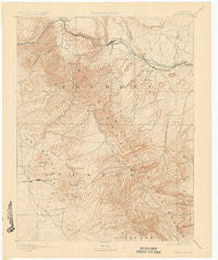 Canon City Colorado Historical topographic map, 1:125000 scale, 30 X 30 Minute, Year 1892