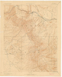 Canon City Colorado Historical topographic map, 1:125000 scale, 30 X 30 Minute, Year 1892