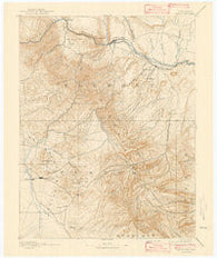 Canon City Colorado Historical topographic map, 1:125000 scale, 30 X 30 Minute, Year 1892