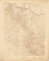 Canon City Colorado Historical topographic map, 1:125000 scale, 30 X 30 Minute, Year 1889