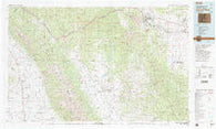 Canon City Colorado Historical topographic map, 1:100000 scale, 30 X 60 Minute, Year 1982