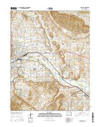 Canon City Colorado Current topographic map, 1:24000 scale, 7.5 X 7.5 Minute, Year 2016