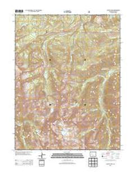 Capitol Peak Colorado Historical topographic map, 1:24000 scale, 7.5 X 7.5 Minute, Year 2013