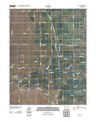 Capulin Colorado Historical topographic map, 1:24000 scale, 7.5 X 7.5 Minute, Year 2010